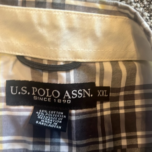 Men’s short sleeve button up XXL dress shirt - Picture 2 of 5